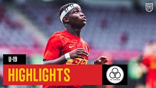 U19 Highlights  FC Nordsjælland 5  0 AC Horsens [upl. by Aubree]