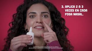 ¿Cómo usar Afrin Adulto spray nasal [upl. by Alam610]