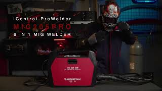 Arccaptain New Arrival  MIG205 Pro Multi Process MIG Welder [upl. by Ulrika]