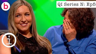 QI Series N Episode 5 FULL EPISODE  With Gyles Brandreth Jimmy Carr amp Victoria Coren Mitchell [upl. by Lefkowitz]