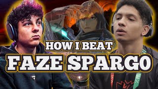 HOW I BEAT FAZE SPARG0 WITH LUCINA TOURNAMENT SET ANALYSIS [upl. by Eissim]