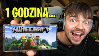 GRAMY w MINECRAFT PRZEZ 1 GODZINĘ 😱 [upl. by Anehsat]