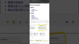 架空の図書館の貸出管理システム開発進捗 003  貸出管理の骨組みができました [upl. by Oys]