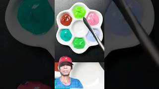 Mix Moss Green color satisfying colormixing [upl. by Blaise]