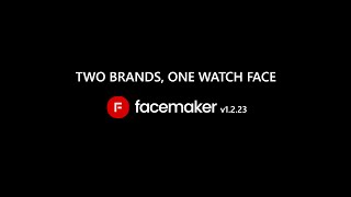 Facemaker v1223  Huawei amp Amazfit Two Brands One Watch Face [upl. by Mcgruter]