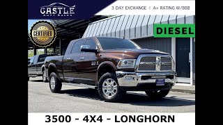 Ram 3500 Laramie Longhorn 301257 [upl. by Sokcin]