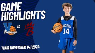 Vancleave High School  Long Beach  Boys Basketball  Game Highlights  11142024 [upl. by Assilav648]