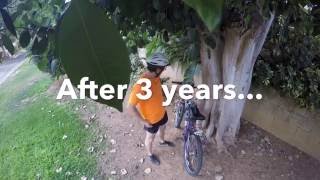 Electric Bike Ebike conversion Kit After 3 Years  filmed with GoPro Hero 4 Black  4K resolution [upl. by Trebo]