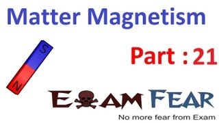 Physics Matter amp Magnetism part 21 Dimagnetic Substance CBSE class 12 [upl. by Cinda33]