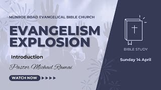 Evangelism Explosion Course  Introduction [upl. by Eihpos33]