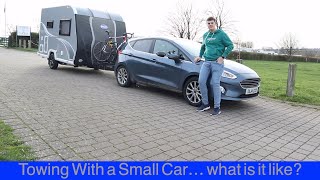 Towing a Caravan With a Small Car Is it possible amp what is it like [upl. by Ihana]