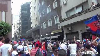 San Lorenzo campeón Banderazo hotel En la cancha de velez vamos a ganar [upl. by Ahsirtal]