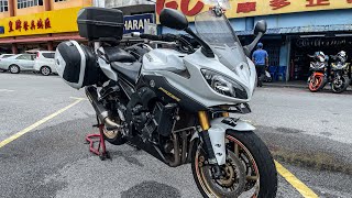 2013 Yamaha Fz8s Fazer 800 Akrapovic Full System amp 3 Box For Sales  GCANN MOTOR [upl. by Aita]