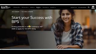 TCS BPS Hiring 2025  TCS BPS Job  tcs Vikasteach [upl. by Sully]