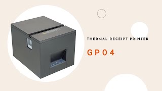 GP04 Thermal receipt printer [upl. by Ahtebat477]