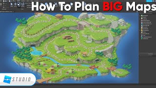 How to Plan and Build HUGE Maps Roblox [upl. by Eelsha170]