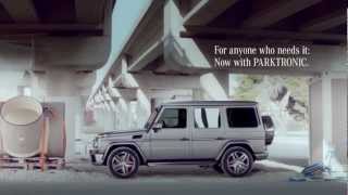 MercedesBenz GClass Commercial Parking  Ridgeway MercedesBenz [upl. by Atnod]