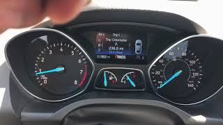 FORD ESCAPE  HAZARD FLASHERS  HOW TO TURN ON AND OFF [upl. by Aitsirt535]