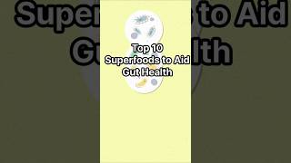 Top 10 Superfoods for Gut Health healhttips health youtubeshorts [upl. by Atinyl]