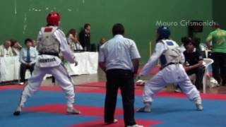 MAURO CRISMANICH  KO  TAEKWONDO [upl. by Phalan]