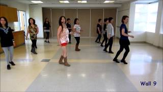 One More Time Line Dance Dance amp Teach [upl. by Enairda]