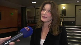 Gala Alzheimer quotUne belle manière de participer à ce combatquot selon Carla Bruni [upl. by Hermes]