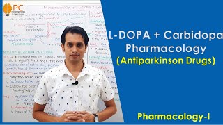 L Dopa pharmacology  Antiparkinson Drugs Pharmacology [upl. by Ayahsal]