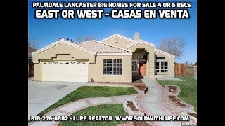 PALMDALE casas en venta  homes for sale PALMDALE CA [upl. by Oer]