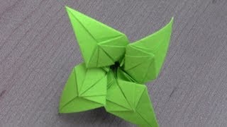 Tutoriel Origami Flower  quotAlicequot [upl. by Skipton]