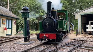 Bredgar amp Wormshill Light Railway  Steam Event Day  070724 [upl. by Lednahs166]