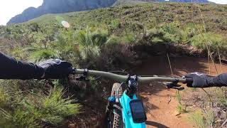 Experience the incredible flow of the Red Phoenix in Jonkershoek  Top to bottom POV  BikeNetwork [upl. by Colp]