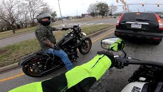 2018 HarleyDavidson Fat Bob 107 Test Ride [upl. by Goodrow]