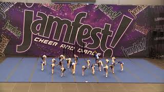 Jamfest Nordic 2018 Örebro gymnastikförening Cheer Unlimited Glow [upl. by Yrbua]