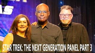 Jonathan Frakes Marina Sirtis and Michael Dorn  Star Trek TNG Panel Part 3  August 6 2016 [upl. by Nrubyar973]