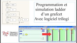 Programmation et simulation ladder dun grafcet [upl. by Kendricks]