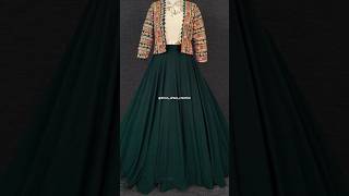 Skirt cutting and stitchinginsta Viral outfit designlehnga dressviralytshort stylishdress [upl. by Allissa406]