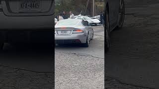 Aston Martin DBS V12 Exhaust Cars amp Coffee [upl. by Annaohj]