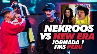 NEKROOS vs NEW ERA  FMS PERÚ  JORNADA 1 🔥 REACCIÓN [upl. by Saylor]