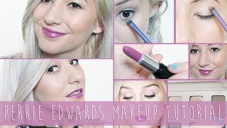 Perrie Edwards quotMovequot Makeup Tutorial  SimplyAbbi [upl. by Nacul210]