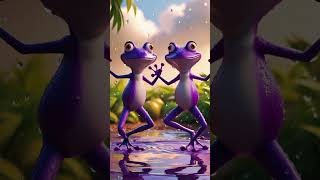 Educational Video For Toddlers II Frogs of the Rainbow Song 🐸🌈 II Seven Colorful Frogs 🐸🌈 kidssongs [upl. by Elysha]