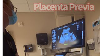 Diagnosed with Placenta Previa 2nd Trimester highriskpregnancy placentaprevia [upl. by Inod]