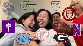 2024 COLLEGE DECISION REACTIONS Uchicago UGA amp more [upl. by Kcirrek]