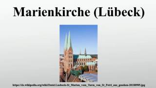 Marienkirche Lübeck [upl. by Aylad]