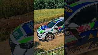 Rally erechim 2024 automobile rally shorts wrc [upl. by Ylrebmi]