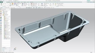 SIEMENS NX 10  PART DESIGN  DRAFT [upl. by Ytiak]