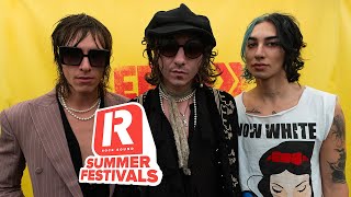 Palaye Royale  Reading amp Leeds Festival 2023 Interview  Wembley New Album amp Graphic Novels [upl. by Arabella686]