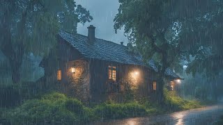 Calm Rain Shower for Stress Reduction and Refreshing Sleep  RelaxationBeat InsomniaMeditation [upl. by Leighland471]