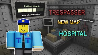 PLAYING ROBLOX TRESPASSERhospital map and hotel mapRoblox player [upl. by Gayner956]