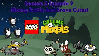 Lego Calling All Mixels S2 Ep9 Mixing Battle And Brave Cutest Stop Motion [upl. by Medina996]