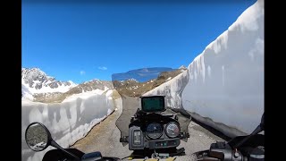 Apertura Passo Gavia 2020 in moto [upl. by Stephenie]